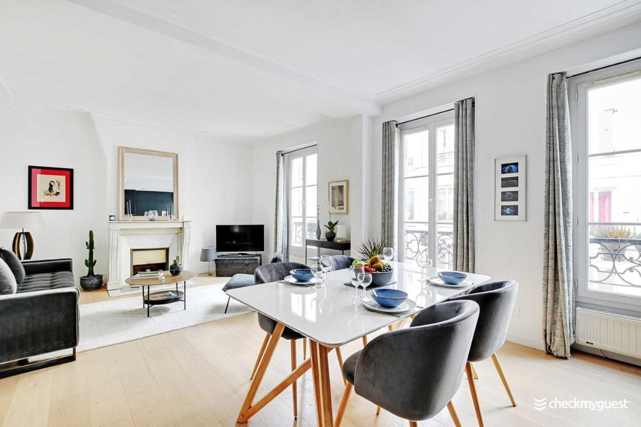 Elegant Apartment - 1Br-4P - Les Batignolles Paris Exterior foto